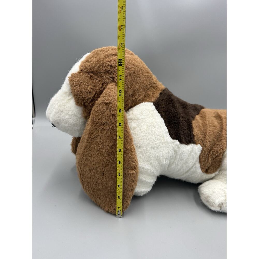 RARE 1985 Gund Basset Hound Plush Dog 18” Lifelike Collector’s Classics - Picture 5 of 10